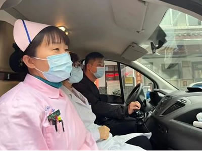 上門接送車服務(wù)！臥龍婦幼不變的承諾